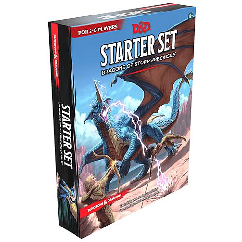 D&D 5.0/5e -  Starter Set: Dragons of Stormwreck Isle (Dungeons & Dragons Startersæt)