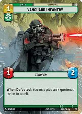 Vanguard Infantry - Hyperspace (Star Wars Unlimited: Spark of Rebellion)