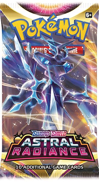 Pokemon Booster Pakke - SWSH10 - Sword & Shield: Astral Radiance Booster Pack