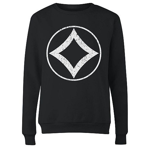 Magic the Gathering Ladies Sweatshirt Mana Colourless - Size: X Large (XL)