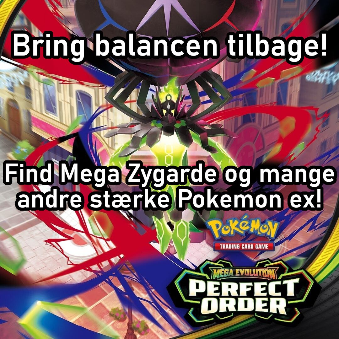 Pokemon Mega Evolution: Perfect Order hos Kelzor!