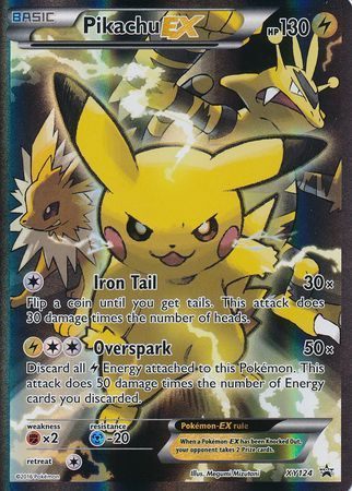Pikachu-EX (Black Star Promo - Red & Blue Collection)
