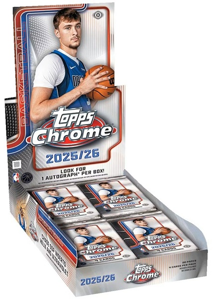 Topps Chrome 2025/2026 Basketball: Hobby Box