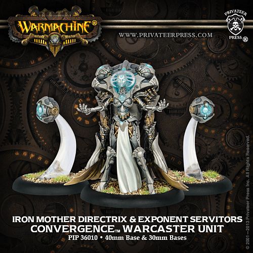 Convergence of Cyriss: Iron Mother Directrix & Exponent Servitors - Warcaster Unit - PIP+36010