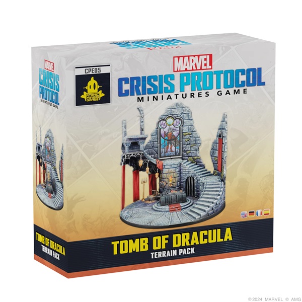 Marvel Crisis Protocol: Accessory - Terrain Pack: Tomb of Dracula