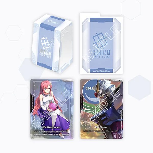 Gundam Card Game: DC01 - Official Deck Case 01 (Deckboks/Deck Box + Promokort)