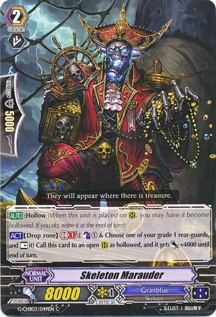 Skeleton Marauder (Cardfight!! Vanguard Rummy Labyrinth Under the Moonlight)