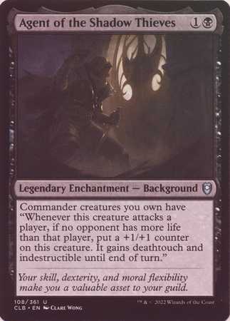Agent of the Shadow Thieves - Foil (Commander Legends: D&D - Battle for Baldur's Gate)