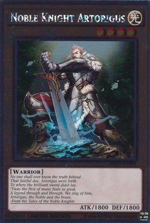 Noble Knight Artorigus (Yugioh Noble Knights of the Round Table (NKRT) Box Set)