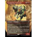 Trumpeting Carnosaur - Alternate Art Borderless (The Lost Caverns of Ixalan)