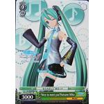 Weiss Schwarz - Hatsune Miku Project Diva f - Nice to meet you, Hatsune Miku Promo Card 