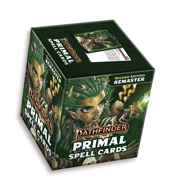 Pathfinder 2e Tilbehør - Spell Cards Deck: Primal (Remastered) - #PZO10004MC