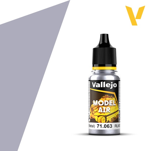 Vallejo Maling - Model Air: Silver RLM01 - 17ml