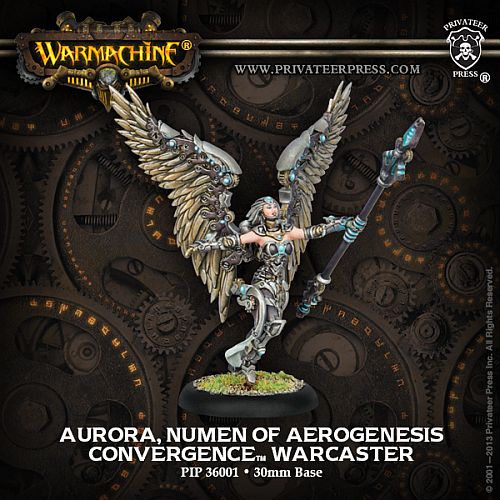 Convergence of Cyriss: Aurora, Numen of Aerogenesis - Warcaster (1) - PIP+36001